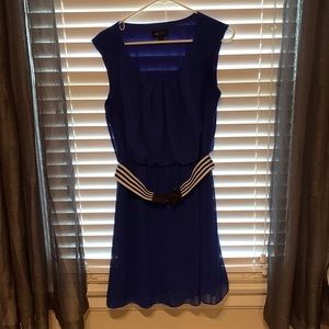 AB Studio brand dress in Large with striped belt